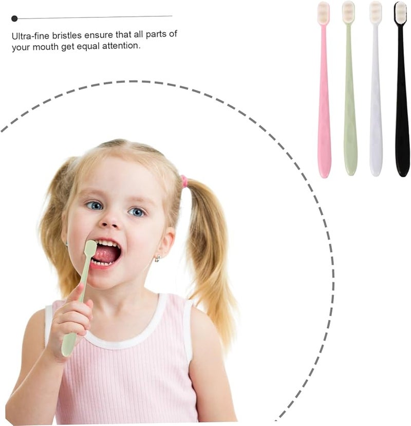 Portable Toothbrush For Adults Soft Bristles Gentle Cleaning 16 Pack Random Colors - Image 5